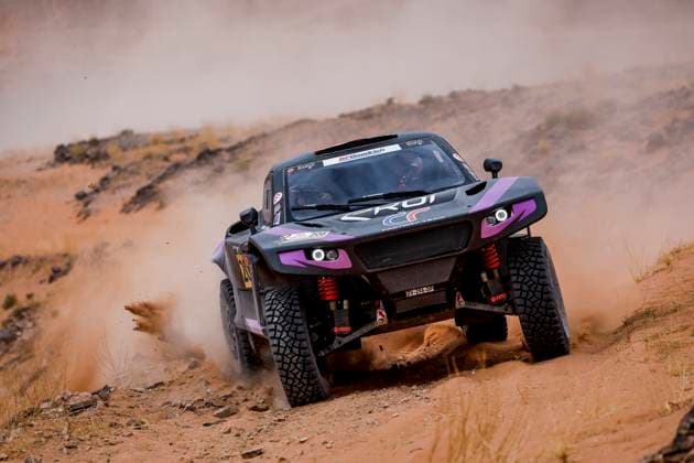 W2RC - RALLYE DU MAROC 2025 208 SERRADORI Mathieu (FRA), MINAUDIER Loïc (FRA), Century Racing Factory Team, Century CR7, FIA W2RC, Ultimate T1+, action during the Stage 4 of the Rallye du Maroc 2025, 5th round of the 2025 WR2C on October 16, 2025 around Erfoud, Morocco - ErfoudMorocco Copyright: xJULIENxDELFOSSEx