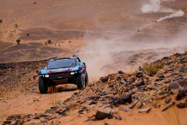 W2RC - RALLYE DU MAROC 2025 227 ROMA Nani (ESP), HARO Alex (ESP), Ford M Ford Raptor, FIA W2RC, Ultimate T1+, action during the Stage 4 of the Rallye du Maroc 2025, 5th round of the 2025 WR2C on October 16, 2025 around Erfoud, Morocco - ErfoudMorocco  Copyright: xJULIENxDELFOSSEx