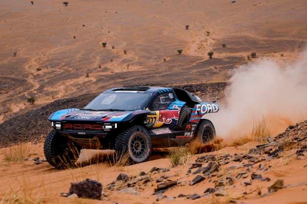 W2RC - RALLYE DU MAROC 2025 227 ROMA Nani (ESP), HARO Alex (ESP), Ford M Ford Raptor, FIA W2RC, Ultimate T1+, action during the Stage 4 of the Rallye du Maroc 2025, 5th round of the 2025 WR2C on October 16, 2025 around Erfoud, Morocco - ErfoudMorocco  Copyright: xJULIENxDELFOSSEx