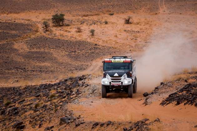 W2RC - RALLYE DU MAROC 2025 600 MACIK Martin (CZE), TOMASEK Frantisek (CZE), SVANDA David (CZE), MM Technology, MM Technology, FIA, T5.1, action during the Stage 4 of the Rallye du Maroc 2025, 5th round of the 2025 WR2C on October 16, 2025 around Erfoud, Morocco - ErfoudMorocco  Copyright: xJULIENxDELFOSSEx