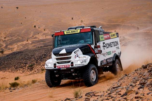 W2RC - RALLYE DU MAROC 2025 600 MACIK Martin (CZE), TOMASEK Frantisek (CZE), SVANDA David (CZE), MM Technology, MM Technology, FIA, T5.1, action during the Stage 4 of the Rallye du Maroc 2025, 5th round of the 2025 WR2C on October 16, 2025 around Erfoud, Morocco - ErfoudMorocco  Copyright: xJULIENxDELFOSSEx