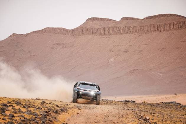 W2RC - RALLYE DU MAROC 2025 219 LOEB SÃ bastien (FRA), BOULANGER Edouard (FRA), The Dacia Sandriders, Dacia Sandrider, FIA W2RC, Ultimate T1+, action, during the Stage 4 of the Rallye du Maroc 2025, 5th round of the 2025 WR2C on October 16, 2025 around Erfoud, Morocco - ErfoudMorocco  Copyright: xFREDERICxLExFLOCxHx