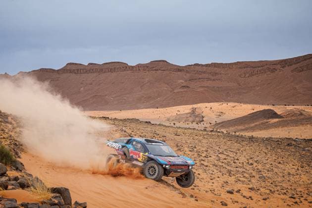 W2RC - RALLYE DU MAROC 2025 226 EKSTRÖM Mattias (SWE), BERGKVIST Emil (SWE), Ford M Ford Raptor, FIA W2RC, Ultimate T1+, action, during the Stage 4 of the Rallye du Maroc 2025, 5th round of the 2025 WR2C on October 16, 2025 around Erfoud, Morocco - ErfoudMorocco  Copyright: xFREDERICxLExFLOCxHx