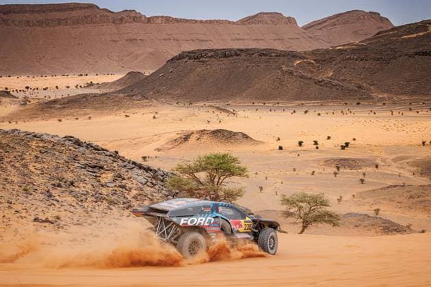 W2RC - RALLYE DU MAROC 2025 226 EKSTRÖM Mattias (SWE), BERGKVIST Emil (SWE), Ford M Ford Raptor, FIA W2RC, Ultimate T1+, action, during the Stage 4 of the Rallye du Maroc 2025, 5th round of the 2025 WR2C on October 16, 2025 around Erfoud, Morocco - ErfoudMorocco  Copyright: xFREDERICxLExFLOCxHx