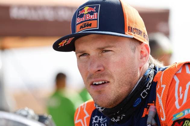 W2RC - RALLYE DU MAROC 2025 SANDERS Daniel (AUS), Red Bull KTM Factory Racing, KTM 450 Rally Factory, FIM W2RC, RallyGP, portrait, during the Stage 5 of the Rallye du Maroc 2025, 5th round of the 2025 WR2C on October 17, 2025 around Erfoud, Morocco - ErfoudMorocco Copyright: xFREDERICxLExFLOCxHx