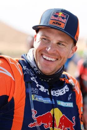 W2RC - RALLYE DU MAROC 2025 SANDERS Daniel (AUS), Red Bull KTM Factory Racing, KTM 450 Rally Factory, FIM W2RC, RallyGP, portrait, during the Stage 5 of the Rallye du Maroc 2025, 5th round of the 2025 WR2C on October 17, 2025 around Erfoud, Morocco - ErfoudMorocco Copyright: xFREDERICxLExFLOCxHx
