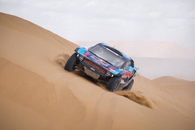 W2RC - RALLYE DU MAROC 2025 226 EKSTRÖM Mattias (SWE), BERGKVIST Emil (SWE), Ford M Ford Raptor, FIA W2RC, Ultimate T1+, action, during the Stage 5 of the Rallye du Maroc 2025, 5th round of the 2025 WR2C on October 17, 2025 around Erfoud, Morocco - ErfoudMorocco  Copyright: xFREDERICxLExFLOCxHx