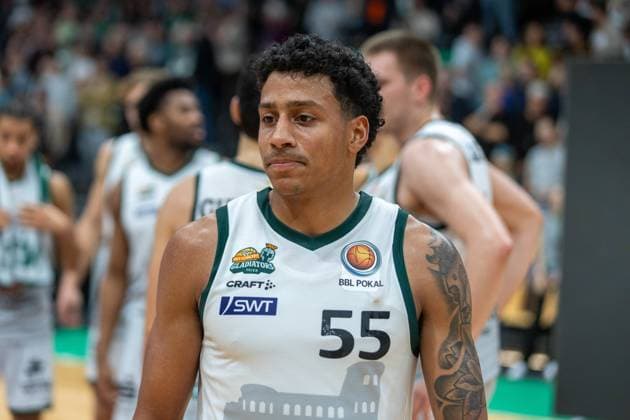 Eli Brooks VET CONCEPT Gladiators Trier, 55 satisfied after the win against Bonn VET CONCEPT Gladiators Trier vs Telekom Baskets Bonn, Basketball, easy Credit BBL Pokal, Matchday 2, Round of 16, 2025 2026, 17 10 2025 VET CONCEPT Gladiators Trier vs Telekom Baskets Bonn, Basketball, easy Credit BBL Pokal, Matchday 2, Round of 16, 2025 2026, 17 10 2025 Trier Copyright: xEibner-Pressefoto GerhardxWingenx EP_GWR