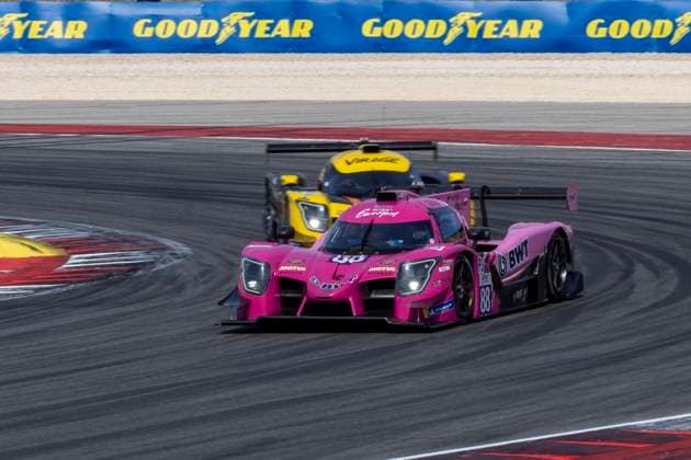 AUTOMOBILE : 4 Heures de Portimao - European Le Mans Series - 18 10 2025 88 Inter Europol Competition (POL) Ligier JS P325 Toyota (LMP3) driven by Timothy Creswick (GBR) Douwe Dedecker (BEL) Reece Gold (USA), during the 2025 4 Hours of Portimao, the 6th round of the European Le Mans Series Championship from October 15 to 18, 2025, at the Algarve International Circuit in Portugal. PORTIMAOPortugal  Copyright: xMPSxAGENCYx
