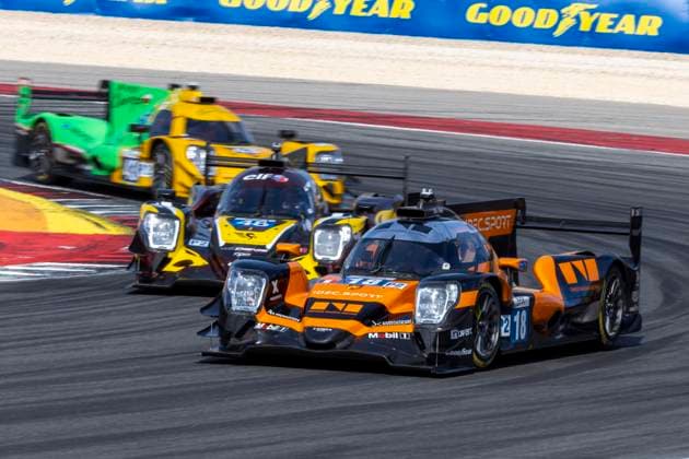 AUTOMOBILE : 4 Heures de Portimao - European Le Mans Series - 18 10 2025 18 IDEC (FRA) Oreca 07 - Gibson driven by Jamie Chadwick (Gbr) Mathys Jaubert (Fra) Daniel Juncadella (Esp),, during the 2025 4 Hours of Portimao, the 6th round of the European Le Mans Series Championship from October 15 to 18, 2025, at the Algarve International Circuit in Portugal. PORTIMAOPortugal  Copyright: xMPSxAGENCYx