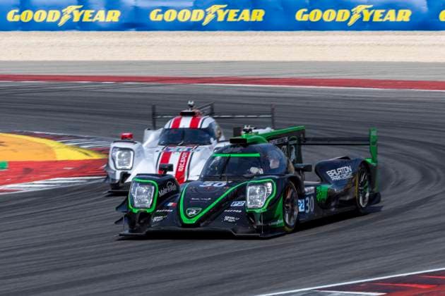 AUTOMOBILE : 4 Heures de Portimao - European Le Mans Series - 18 10 2025 30 Duqueine Team (FRA) Oreca 07 Gibson (LMP2) driven by Benjamin Pedersen (USA) Roy Nissany (ISR) Reshad De Gerus (FRA), during the 2025 4 Hours of Portimao, the 6th round of the European Le Mans Series Championship from October 15 to 18, 2025, at the Algarve International Circuit in Portugal. PORTIMAOPortugal  Copyright: xMPSxAGENCYx