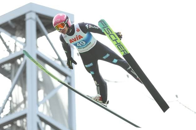 19 10 2025, Ski jumping, men, FIS Continental Cup, summer season 2025, individual competition Felix Hoffmann GER Klingenthal Vogtland Arena Saxony Germany