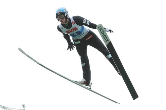 19 10 2025, Ski jumping, Men, FIS Continental Cup, Summer Season 2025, Individual competition Julien Gay FRA Klingenthal Vogtland Arena Saxony Germany