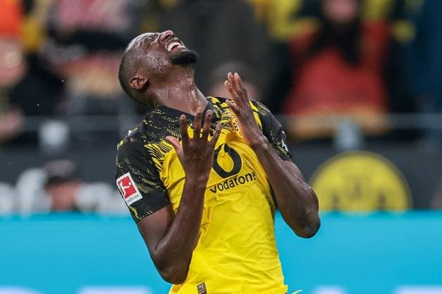 25 10 2025, 1 Bundesliga, Matchday 8, Borussia Dortmund 1 FC Köln, Serhou Guirassy Borussia Dortmund is angry, Dortmund Signal Iduna Park NRW Germany xRHR PHOTO DEx Copyright: DennisxEwert RHR-FOTOx RHR-FOTO DE
