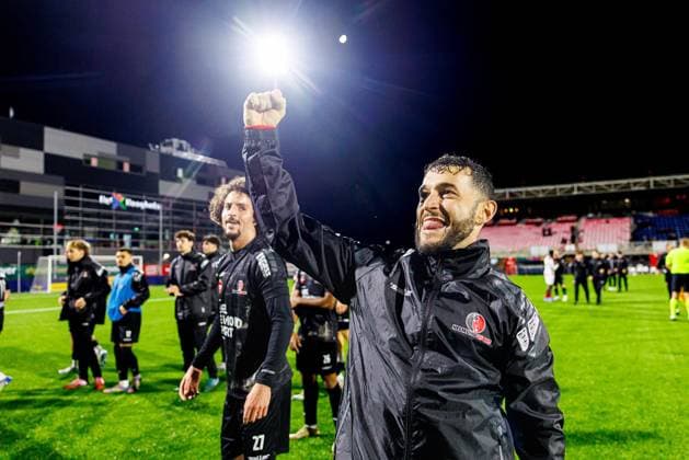 OSS , 31-10-2025 , Frans Heesen Stadion , Season 2025 2026 , Dutch Keuken Kampioen Divisie football , match between Top Oss and Helmond , picture shows Pol Llonch TOP Oss - Helmond Sport  x31784100x Copyright: