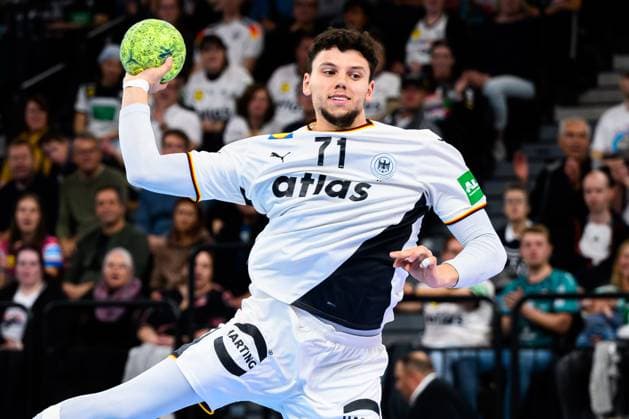 Muenchen Handball Laenderspiel Germany Iceland Marko Grgic Germany Muenchen SAP Garden Bayern Germany