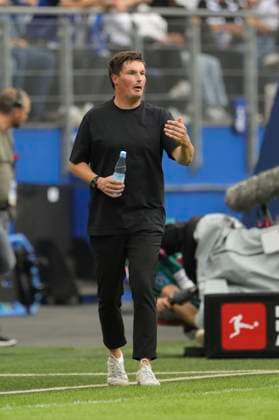 Photo Coach Merlin Polzin HSV Soccer 1 Bundesliga , Matchday 4 on Sat 20 09 2025 Hamburger SV 1 FC Heidenheim