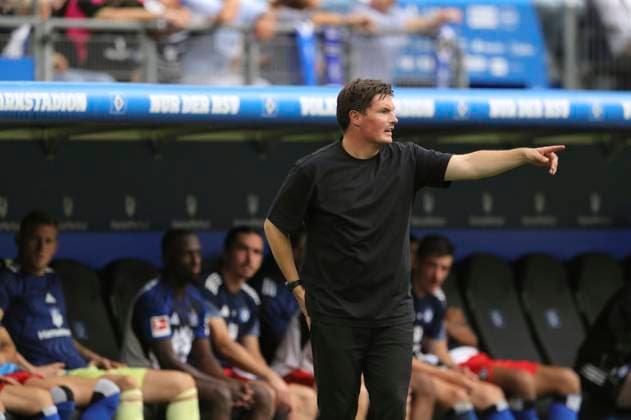 Photo Coach Merlin Polzin HSV Soccer 1 Bundesliga , Matchday 4 on Sat 20 09 2025 Hamburger SV 1 FC Heidenheim