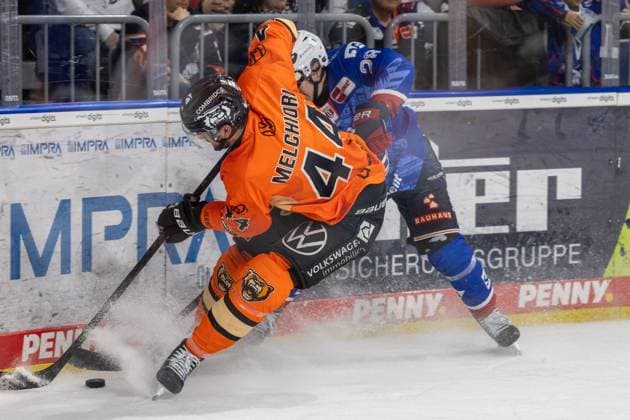 Bild: Julian Melchiori (44, Wolfsburg) und Alexander Ehl (28, Mannheim)