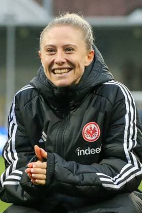 16 11 2025, xgrfx, Fußball DFB Pokal Frauen Achtelfinale , TSG Hoffenheim Eintracht Frankfurt v l Rebecka Blomqvist Eintracht Frankfurt DFL DFB REGULATIONS PROHIBIT ANY USE OF PHOTOGRAPHS as IMAGE SEQUENCES and or QUASI VIDEO Dietmar Hopp Stadion
