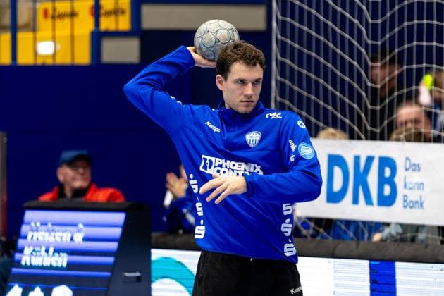 21 11 2025, xkwix, Handball, 1 Handball Bundesliga, DAIKIN HBL 2025 26, TBV Lemgo Lippe ThSV Eisenach, PHOENIX CONTACT Arena Constantin Möstl TBV Lemgo Lippe 1 NRW Germany
