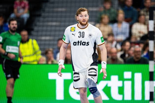 02 11 2025 Handball, international match, test match, SAP Garden Munich, Germany Iceland Tom Kiesler Germany