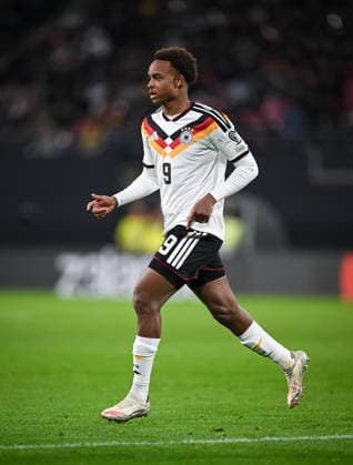 Football International Qualification World Cup 2026 in Leipzig Group A 6 Matchday Germany Slovakia 17 11 2025 Assan Ouedraogo Germany