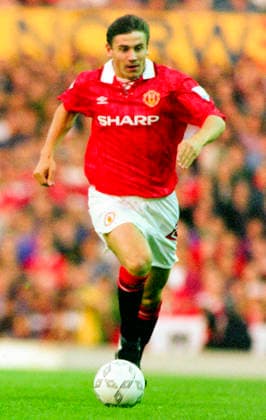 930818 Football, Premier League 1993 1994, Manchester United Sheffield United Manchester Uniteds Andrei Kanchelskis Photo BILDBYRAN D165 01 D165 01 scanx football soccer Premier League Manchester United Sheffield United england season 1993 1994 1993 94 1993 94 1993 94 1993 august 18 bbeng dia  Copyright: BILDBYRAN BB930818BB059