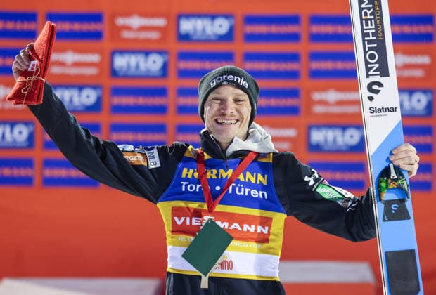 NORDIC SKIING - FIS WC Ruka, Nordic Opening KUUSAMO,FINLAND,29.NOV.25 - NORDIC SKIING, Ski jumping, Skispringen, Ski, nordisch - FIS World Cup, Nordic Opening, large hill, men. Image shows Anze Lanisek (SLO). GEPAxpictures xHaraldxSteiner