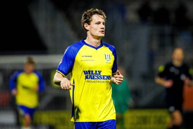 WAALWIJK , 05-12-2025 , Mandemakers Stadion , Season 2025 2026 , Dutch Keuken Kampioen Divisie football , match between RKC Waalwijk and VVV Venlo , picture shows RKC Player Luuk Wouters RKC - VVV  x32360533x Copyright: