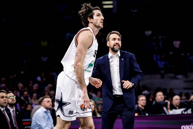 Leandro Bolmaro Kosner Baskonia Vitoria-Gasteiz - EA7 Emporio Armani Olimpia Milano Euroleague 2025-26 Round 14 Vitoria-Gasteiz, 04 12 2025 Foto MarcoBrondi CIAMILLO-CASTORIA Vitoria-Gasteiz Fernando Buesa Arena Paesi Baschi Spagna Copyright: xMarcoxBrondix