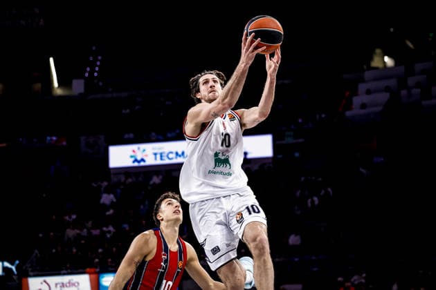 Leandro Bolmaro Kosner Baskonia Vitoria-Gasteiz - EA7 Emporio Armani Olimpia Milano Euroleague 2025-26 Round 14 Vitoria-Gasteiz, 04 12 2025 Foto MarcoBrondi CIAMILLO-CASTORIA Vitoria-Gasteiz Fernando Buesa Arena Paesi Baschi Spagna Copyright: xMarcoxBrondix