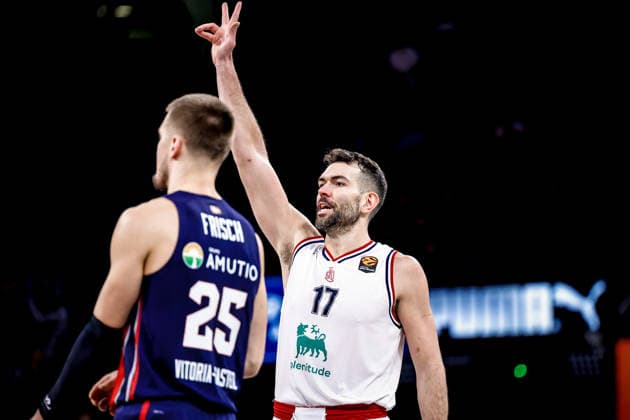 Giampaolo Ricci Kosner Baskonia Vitoria-Gasteiz - EA7 Emporio Armani Olimpia Milano Euroleague 2025-26 Round 14 Vitoria-Gasteiz, 04 12 2025 Foto MarcoBrondi CIAMILLO-CASTORIA Vitoria-Gasteiz Fernando Buesa Arena Paesi Baschi Spagna Copyright: xMarcoxBrondix