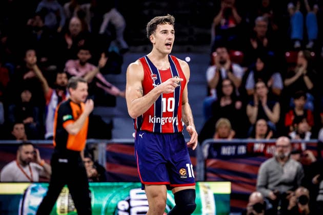 Matteo Spagnolo Kosner Baskonia Vitoria-Gasteiz - EA7 Emporio Armani Olimpia Milano Euroleague 2025-26 Round 14 Vitoria-Gasteiz, 04 12 2025 Foto MarcoBrondi CIAMILLO-CASTORIA Vitoria-Gasteiz Fernando Buesa Arena Paesi Baschi Spagna Copyright: xMarcoxBrondix