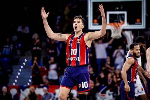 Matteo Spagnolo Kosner Baskonia Vitoria-Gasteiz - EA7 Emporio Armani Olimpia Milano Euroleague 2025-26 Round 14 Vitoria-Gasteiz, 04 12 2025 Foto MarcoBrondi CIAMILLO-CASTORIA Vitoria-Gasteiz Fernando Buesa Arena Paesi Baschi Spagna Copyright: xMarcoxBrondix