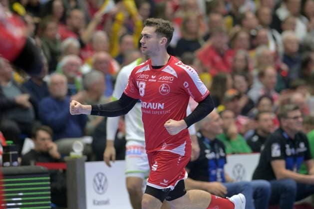 Florian Drosten MT Melsungen 18 , GER, MT Melsungen HSG Wetzlar, Handball, 1 Bundesliga, 15 Matchday, Season 2025 2026, 07 12 2025, GER, MT Melsungen HSG Wetzlar, Handball, 1 Bundesliga, 15 Matchday, Season 2025 2026, 07 12 2025 Kassel Copyright: xEibner-Pressefotox xRolandxSippelx EP_RSL