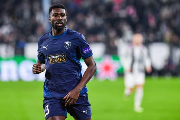 Juventus FC vs Pafos FC, UEFA Champions League, Torino, Italy Derrick Luckassen of Pafos FC seen in action during UEFA Champions League 2025 26 League Phase - Matchday 6 football match between Juventus FC and Pafos FC at Allianz Stadium Italy, Turin, Turin, Allianz Stadium  Copyright: xGonzalesxPhoto FCIx