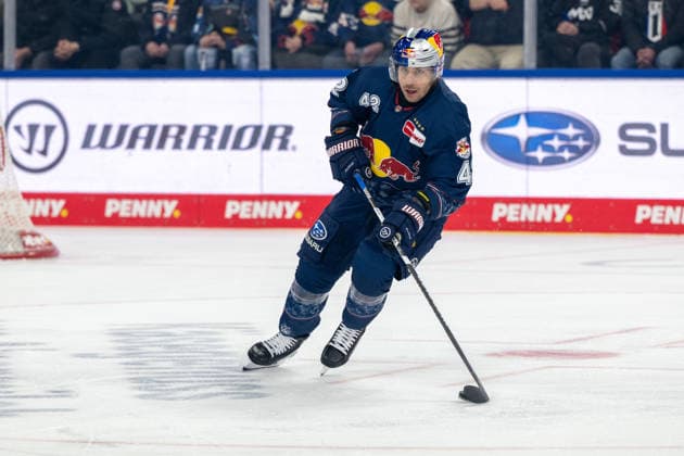 Yasin Ehlitz 42 EHC Red Bull Muenchen , EHC Red Bull Muenchen vs Adler Mannheim, PENNY DEL, Main Round, Matchday 36, 04 01 2026 Muenchen Bayern Germany Copyright: xkolbert-press UlrichxGamelx