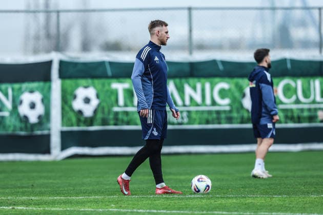 Sports, Football, 3 League Season 2025 2026 Training MSV Duisburg Training Camp MSV Duisburg 08 01 2026, Titanic Deluxe Golf Belek Alexander Hahn MSV Duisburg, 42 Belek Titanic Deluxe Golf Belek Turkey