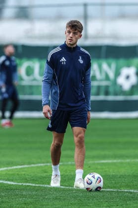 Sports, Football, 3 League Season 2025 2026 Training MSV Duisburg Training Camp MSV Duisburg 08 01 2026, Titanic Deluxe Golf Belek Ben Schlicke MSV Duisburg, 40 Belek Titanic Deluxe Golf Belek Turkey