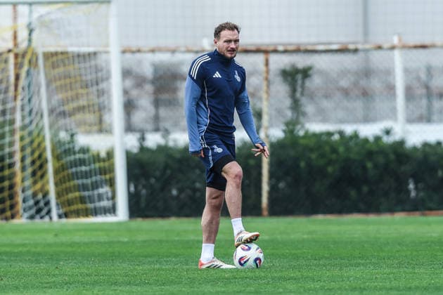 Sports, Football, 3 Liga Season 2025 2026 Training MSV Duisburg Training camp MSV Duisburg 08 01 2026, Titanic Deluxe Golf Belek Florian Egerer MSV Duisburg, 28 Belek Titanic Deluxe Golf Belek Turkey