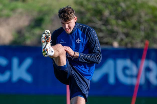 Matej Maglica SV Darmstadt 1898, 05 at training, ESP, SV Darmstadt 98, football, 2 Bundesliga, training camp in El Saler, 5 day, 08 01 2026 ESP, SV Darmstadt 98, football, 2 Bundesliga, training camp in El Saler, 5 day El Saler Copyright: xEibner-Pressefoto FlorianxWiegandx EP_FWD