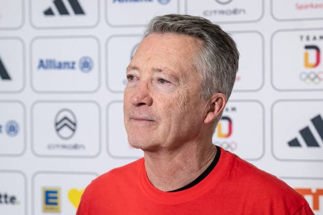 Harold Kreis DOSB Olympic Squad German Ice Hockey Federation DEB, Ice Hockey National Team Men, Head Coach at Interview Portrait Portraet GER, DOSB Olympic Dressing Team Germany, Milan Cortina 2026, 13 01 2026 GER, DOSB Olympic Dressing Team Germany, Milan Cortina 2026, 13 01 2026 Munich Copyright: xEibner-Pressefoto FranzxFeinerx EP_HFR
