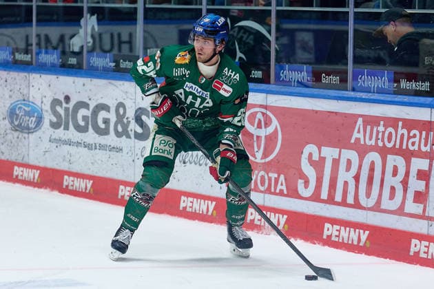 Alexander Blank Augsburger Panther, 26 GER, Augsburg Panther vs Frankfurter Loewen, Ice Hockey, German Ice Hockey League, 40 Matchday, Season 2025 2026, 16 01 2026 GER, Augsburg Panther vs Frankfurter Loewen, Ice Hockey, German Ice Hockey League, 40 Matchday, Season 2025 2026, 16 01 2026 Augsburg Copyright: xEibner-Pressefoto GeraldxOelze-dexStoppanyx EP_ODS