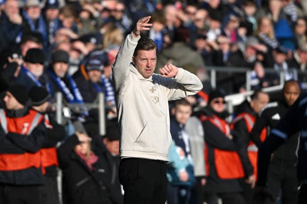 Coach Florian Kohfeldt SV Darmstadt 98 18 01 2026, Football 2 Bundesliga, Season 2025 2026, 18 Matchday, VfL Bochum SV Darmstadt 98 DFL regulations prohibit any use of photographs as image sequences and or quasi video Bochum Vonovia Ruhrstadion Nordrhein Westfalen Germany Team2