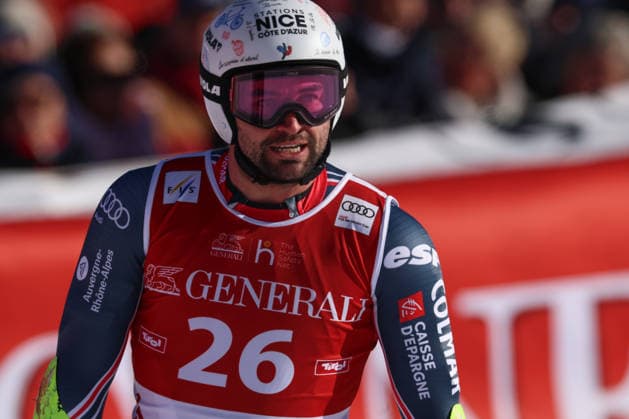 Audi FIS Ski World Cup - Mens Super G at the Hahnenkamm Race in Kitzbuehel 23 01 2026 Kitzbuehel, Austria, 23 Jan 26 Alpine Skiing FIS World Cup, Hahnenkamm Race, Super G, men The image shows BAILET Matthieu FRA, Head Copyright: xBEAUTIFULxSPORTS Rainerx