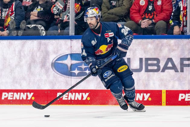 Ryan Murphy EHC Red Bull Muenchen, 24 GER, EHC Red Bull Muenchen vs Fischtown Pinguins Bremerhaven, Ice Hockey, DEL, 42 Matchday, Season 2025 2026, 23 01 2026 GER, EHC Red Bull Muenchen vs Fischtown Pinguins Bremerhaven, Ice Hockey, DEL, 42 Matchday, Season 2025 2026, 23 01 2026 Muenchen Copyright: xEibner-Pressefoto HeikexFeinerx EP_HFR