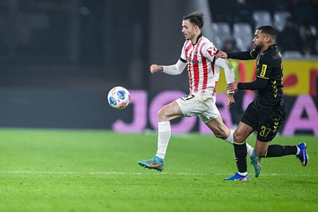 Max Rosenfelder SC Freiburg and Linton Maina 1 FC Köln dejected during the Bundesliga match between Sport Club Freiburg and 1 FC Köln, Europa Park Stadion on January 25, 2026 in Freiburg, Germany Photo by Harry Langer DeFodi Images Max Rosenfelder SC Freiburg and Linton Maina 1 FC Köln looks dejected during the Bundesliga match between Sport Club Freiburg and 1 FC Köln at Europa Park Stadion on January 25, 2026 in Freiburg, Germany Photo by Harry Langer DeFodi Images DFL regulations prohibit any use of photographs as image sequences and or quasi video Photo by Harry Langer DeFodi Images DFL regulations prohibit any use of photographs as image sequences and or quasi video