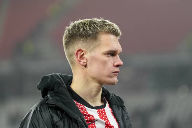 Matthias Ginter SC Freiburg, 28 , Germany, Soccer, 1 Bundesliga, Matchday 19, 2025 2026, SC Freiburg vs 1 FC Köln, 25 01 2026, Europa Park Stadion, Freiburg, Germany DFL REGULATIONS PROHIBIT ANY USE OF PHOTOGRAPHS AS IMAGE SEQUENCES AND OR QUASI VIDEO Freiburg Europa Park Stadion Baden Württemberg Germany Copyright: xArnexAmbergx