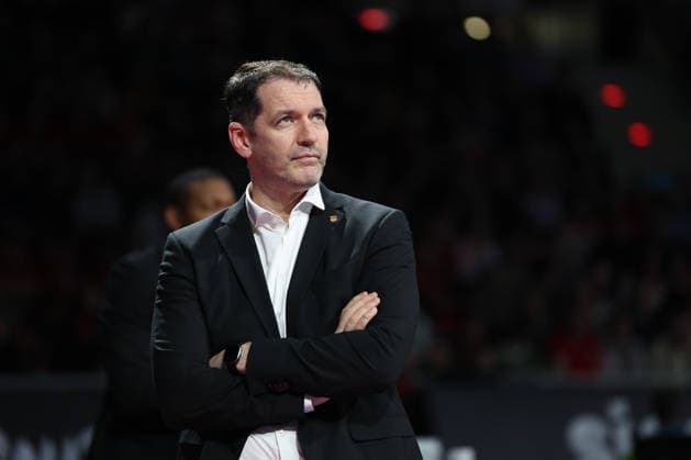 Ty Harrelson ratiopharm Ulm, Head Coach , GER, FC Bayern Basketball vs ratiopharm Ulm, Basketball, easycredit Basketball Bundesliga, Matchday 18, Season 2025 2026, 01 02 2026, GER, FC Bayern Basketball vs ratiopharm Ulm, Basketball, easycredit Basketball Bundesliga, Matchday 18, Season 2025 2026, 01 02 2026 Muenchen Copyright: xEibner-Pressefoto JennixMaulx EP_JML